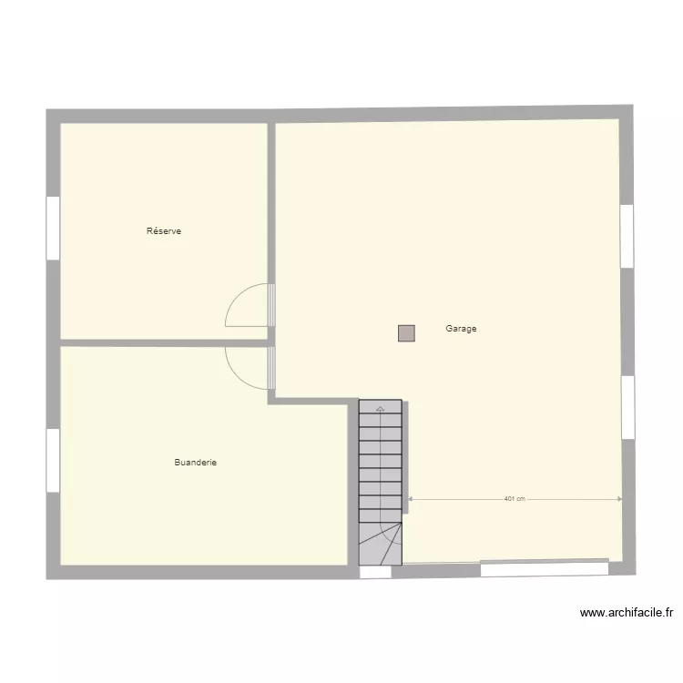 TINTENIAC Sous Sol. Plan de 