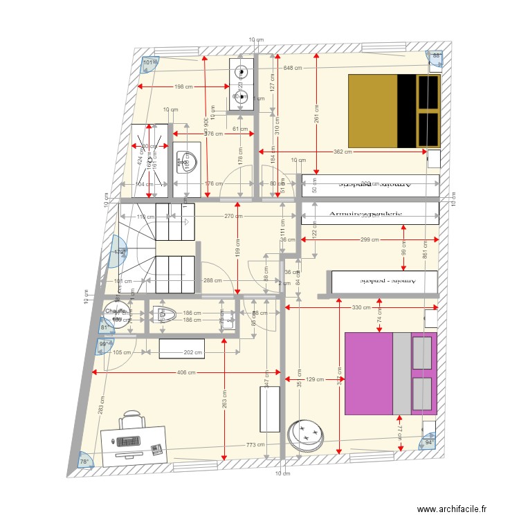 J Jaures 2éme . Plan de 0 pièce et 0 m2