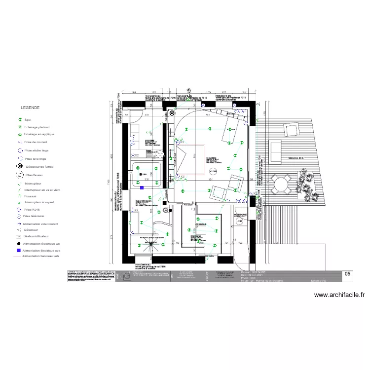 SUIRE JL. Plan de 