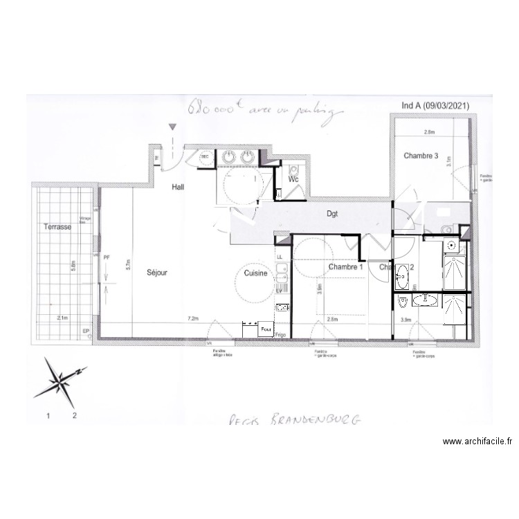 Jade 01. Plan de 0 pièce et 0 m2