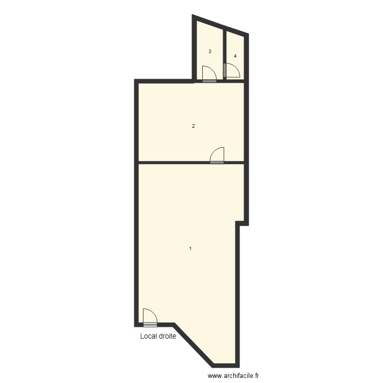 184943 SCI ROUSSEAU droite. Plan de 0 pièce et 0 m2