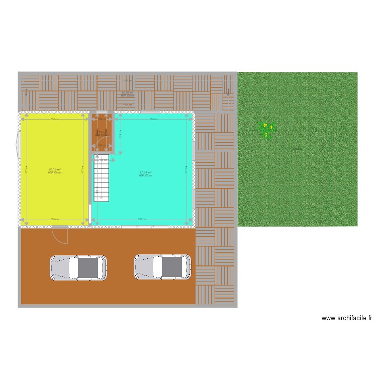 Rez de chaussée. Plan de 0 pièce et 0 m2