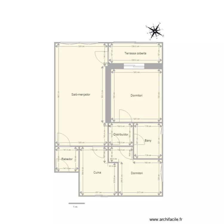 Ref 82 Valira Nova Bloc F Planta baixa 2 Encamp. Plan de Ref 82 Valira Nova Bloc F Planta baixa 2 Encamp. Plan de