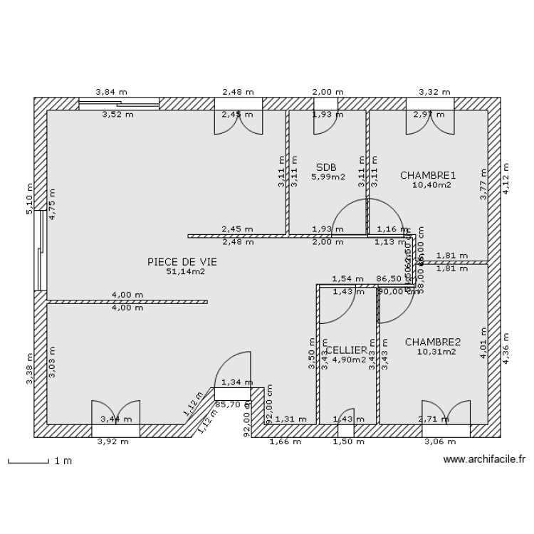 Plan. Plan de 0 pièce et 0 m2