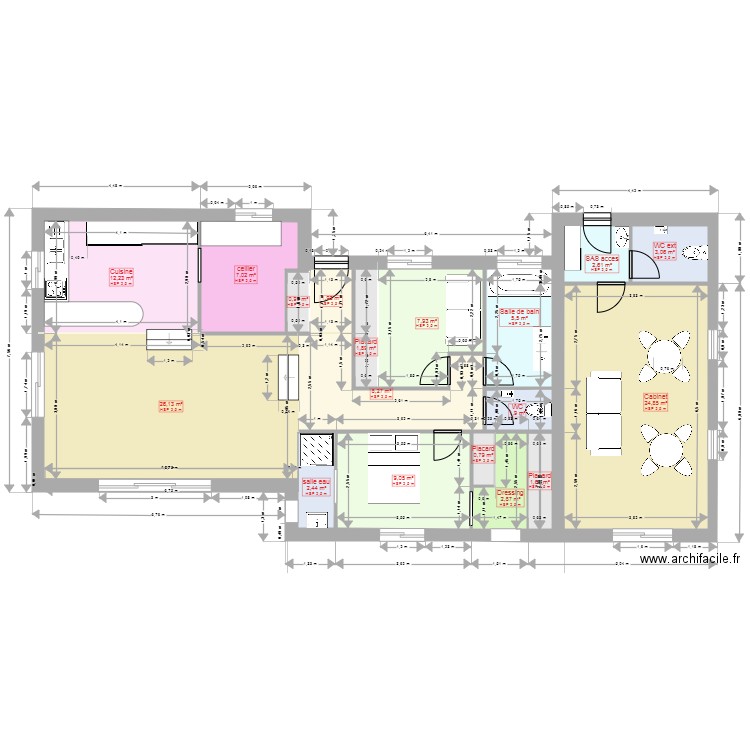 amibois_mineral_2-2. Plan de 18 pièces et 121 m2