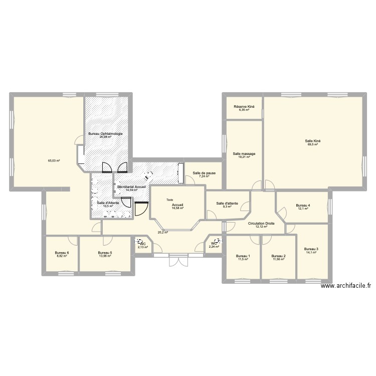 Proposition Opht 4. Plan de 0 pièce et 0 m2