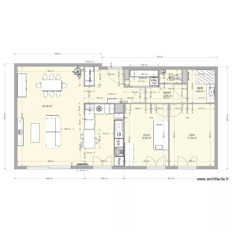 Appart Nath modif 5. Plan de 