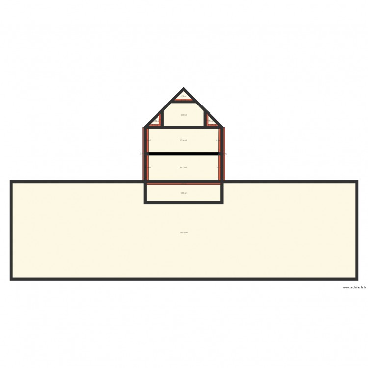 Pan de Base . Plan de 0 pièce et 0 m2