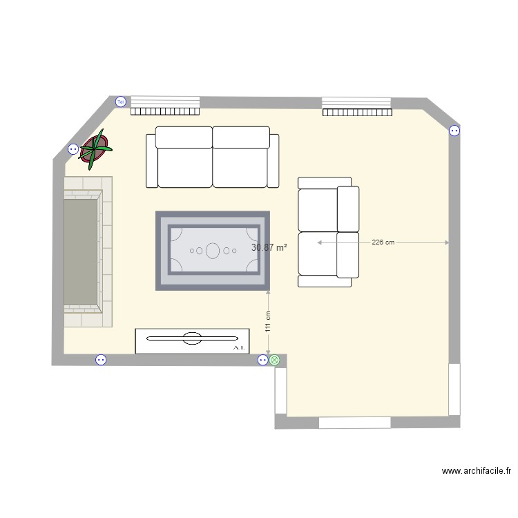 fred pour kanoua 3pl 2pl. Plan de 0 pièce et 0 m2