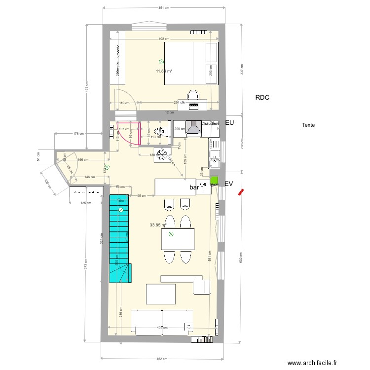 93310 premier evier fenetre. Plan de 0 pièce et 0 m2