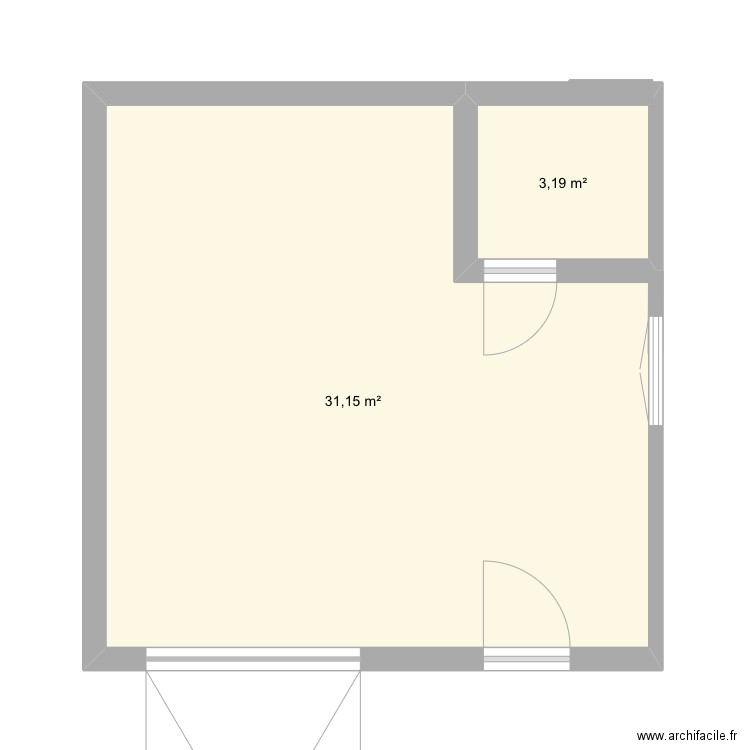 Mooo. Plan de 0 pièce et 0 m2