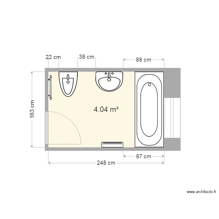 MICHEL André Sorbiers. Plan de 0 pièce et 0 m2