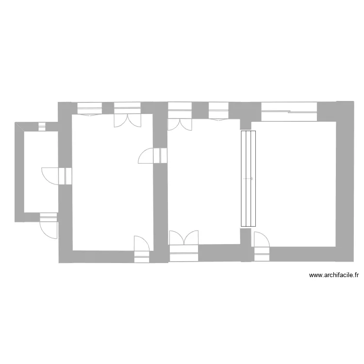 maison Sermaise. Plan de 