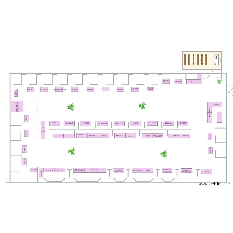 SALON DI BEN ETRE 2. Plan de 0 pièce et 0 m2