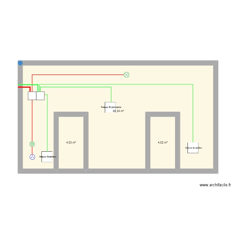 el duro. Plan de 0 pièce et 0 m2