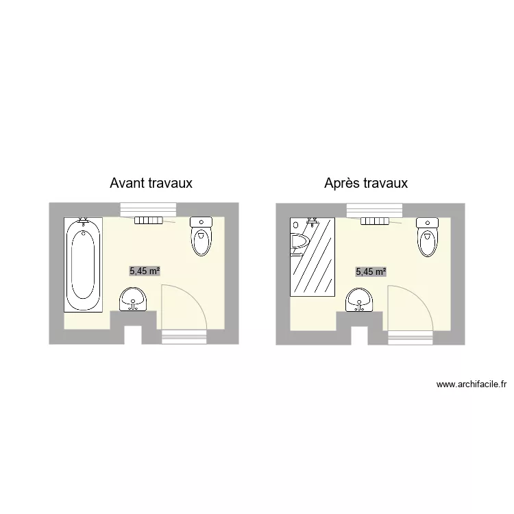 CHATAGNON SDB. Plan de CHATAGNON SDB. Plan de