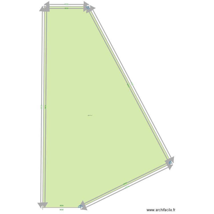 Plan de masse. Plan de 0 pièce et 0 m2