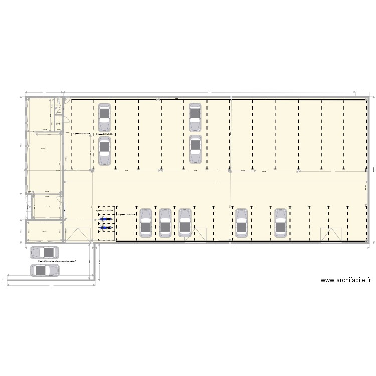 TINARD - HUE V5. Plan de 6 pièces et 965 m2