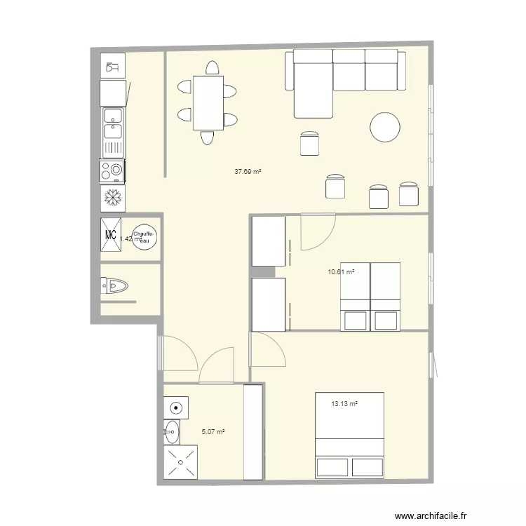 MEnthon Saint Bernard. Plan de MEnthon Saint Bernard. Plan de