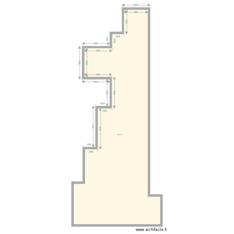 Fann Citywork. Plan de 0 pièce et 0 m2