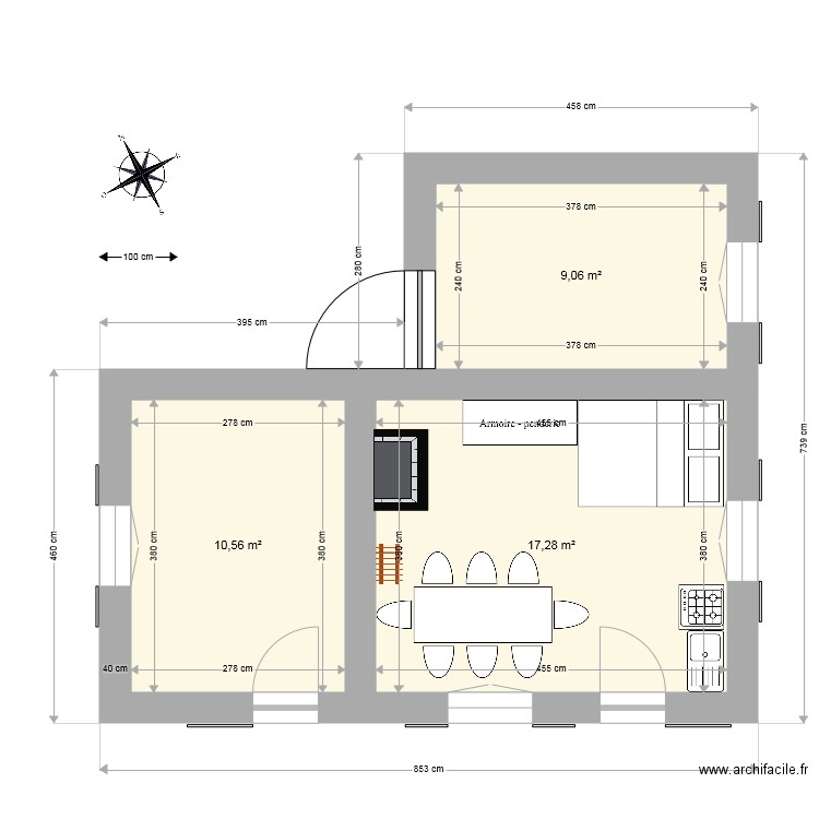 cabane de Quioulès sept 21. Plan de 0 pièce et 0 m2