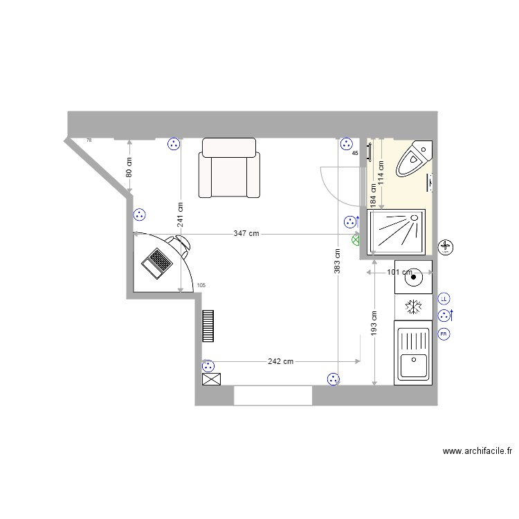 RESERVE LP. Plan de 0 pièce et 0 m2