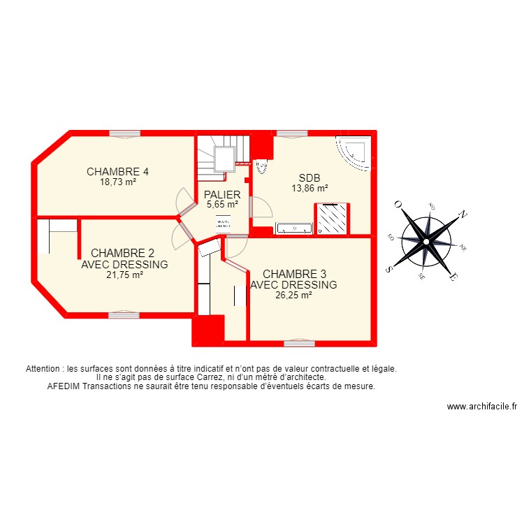 BI12668 -. Plan de 39 pièces et 411 m2