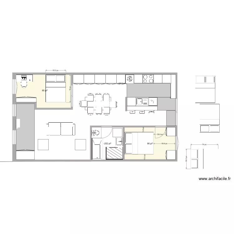 5093 Chambord Option 44. Plan de 