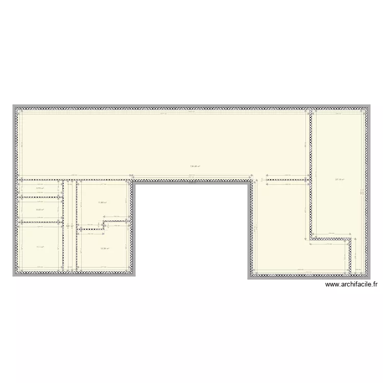maison. Plan de 