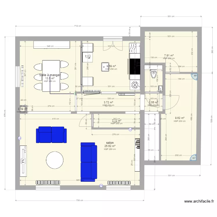 maison perso future cuisine 2. Plan de 