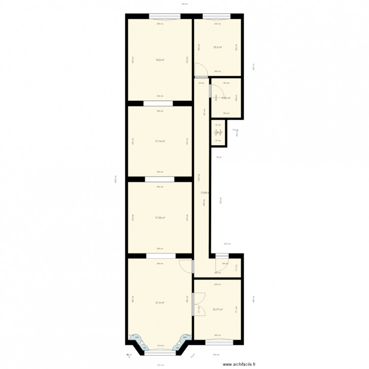 bataves. Plan de 0 pièce et 0 m2