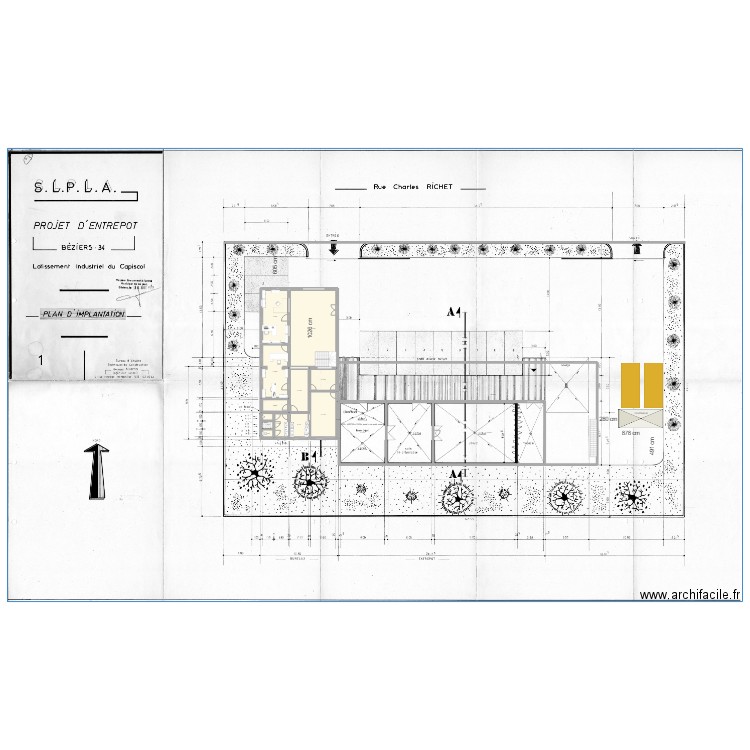 extension 10m n°1. Plan de 16 pièces et 643 m2