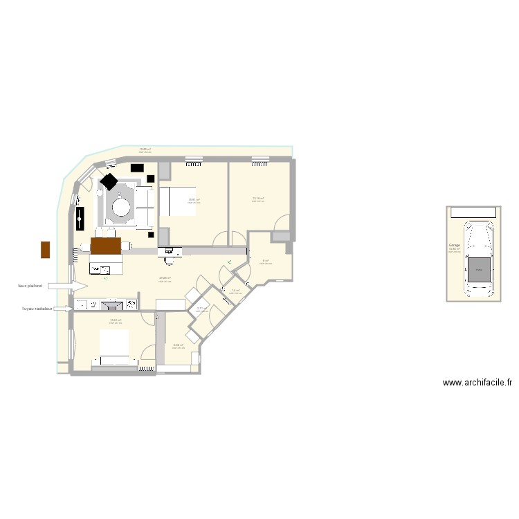 Duquesnes En cours. Plan de 0 pièce et 0 m2