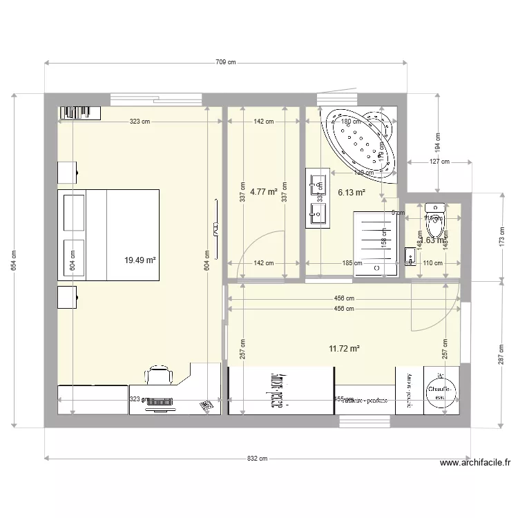agrandissement Mezière. Plan de agrandissement Mezière. Plan de