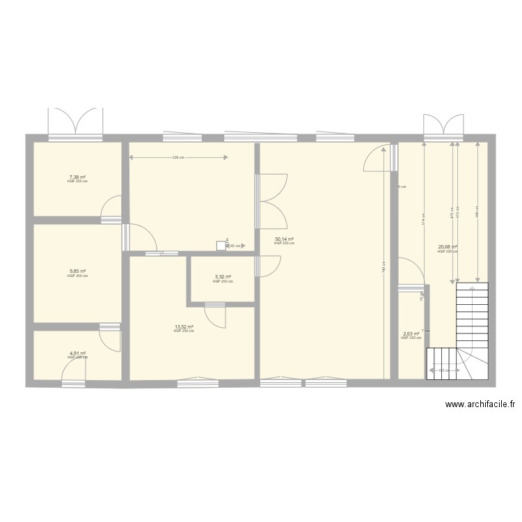 RDC LABARRE 1. Plan de 0 pièce et 0 m2