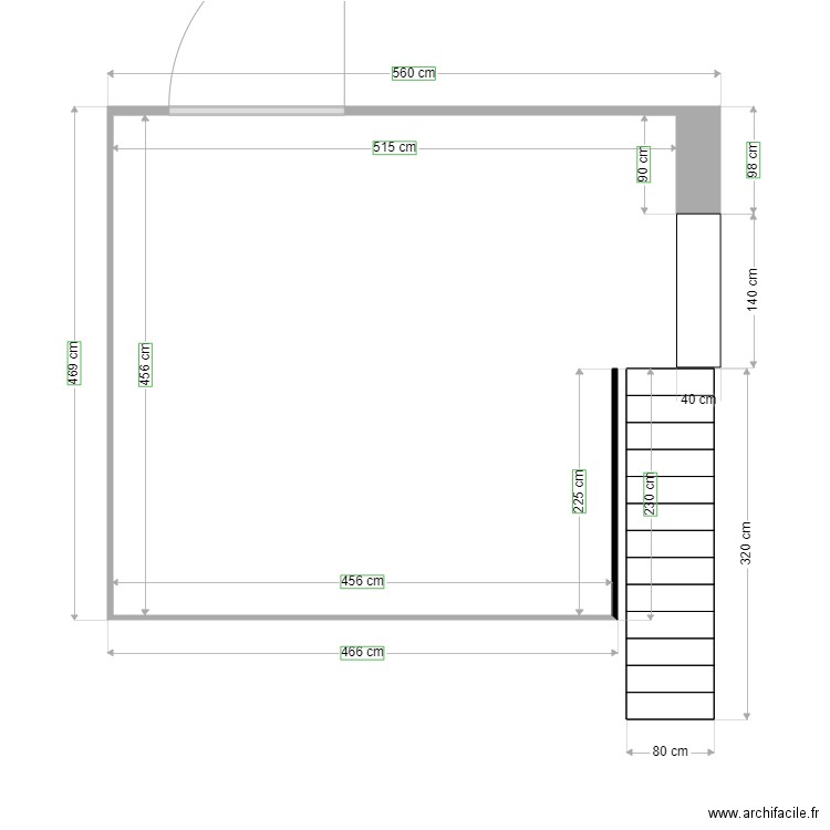 Agon terrasse 1. Plan de 0 pièce et 0 m2