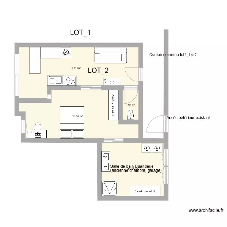 Portet Lot24. Plan de 