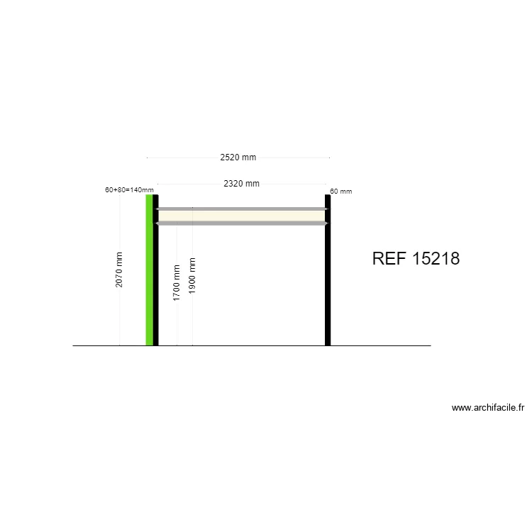 SANI PACK     REF  15218. Plan de 