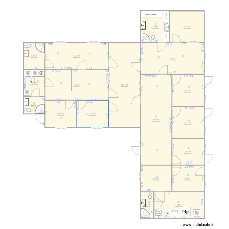 maison bois 2019 plan electricité . Plan de 0 pièce et 0 m2