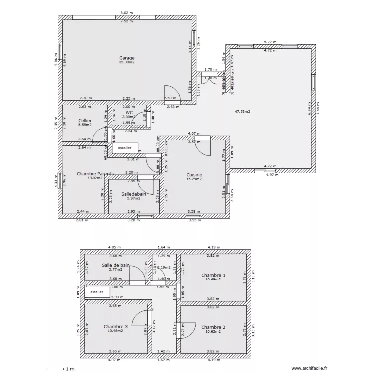 MAISON PLAN 1. Plan de 