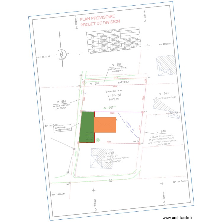 plan villa ducos projet CUSSET. Plan de 0 pièce et 0 m2