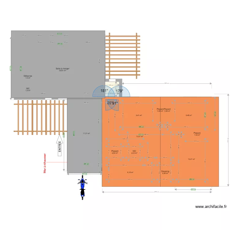 Rudy V6 toit . Plan de 