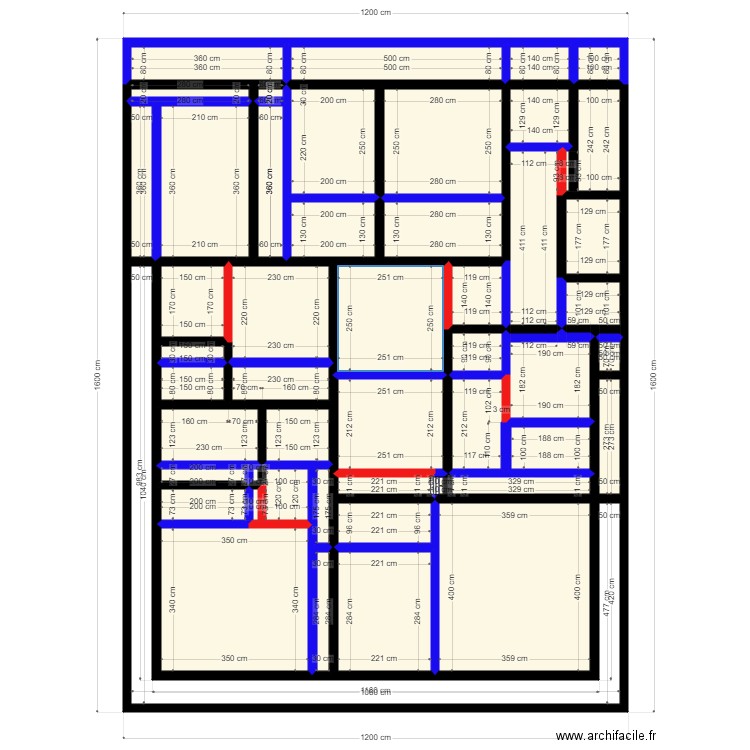 T12x15 Rplus1 Client 36325317 Etage. Plan de 0 pièce et 0 m2