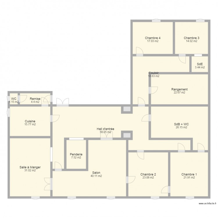 Appt 2. Plan de 0 pièce et 0 m2