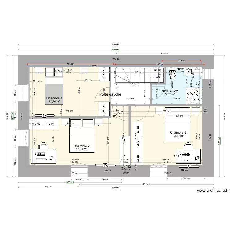 ANAIS BAT1 ETAGE 11 01 2023. Plan de 