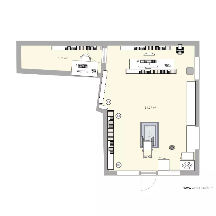 TABAC LE POINCARE STENAY. Plan de 