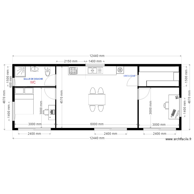 PROJET ELO 4. Plan de 0 pièce et 0 m2