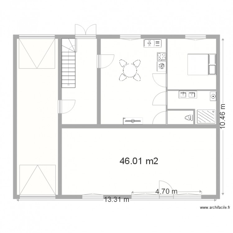 corcieux RDC Nouveau. Plan de 0 pièce et 0 m2