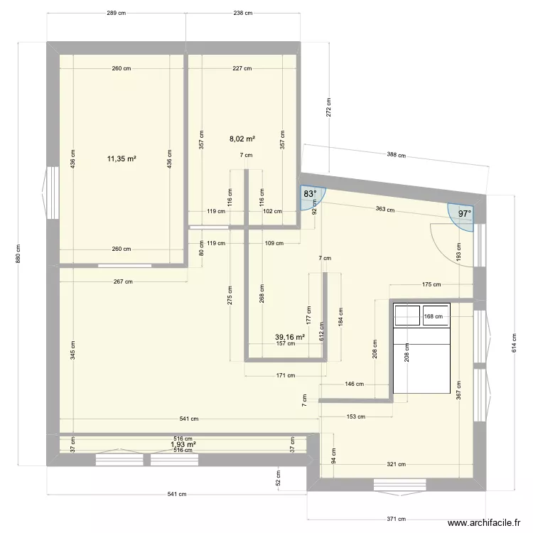 Chadrat 2. Plan de Chadrat 2. Plan de