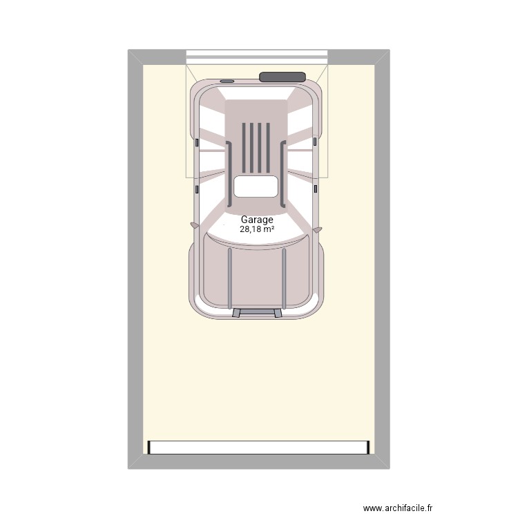 Garage Marzan. Plan de 0 pièce et 0 m2